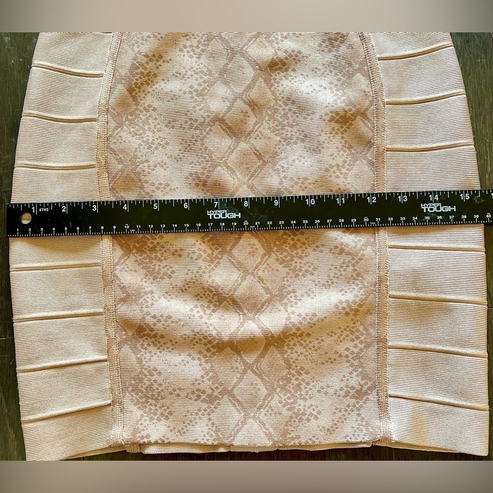 FOREVER UNIQUE Bandage Viper Snake Print Dress, Size 2 - Picture 14 of 15